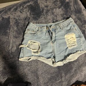 Jean shorts, size 4